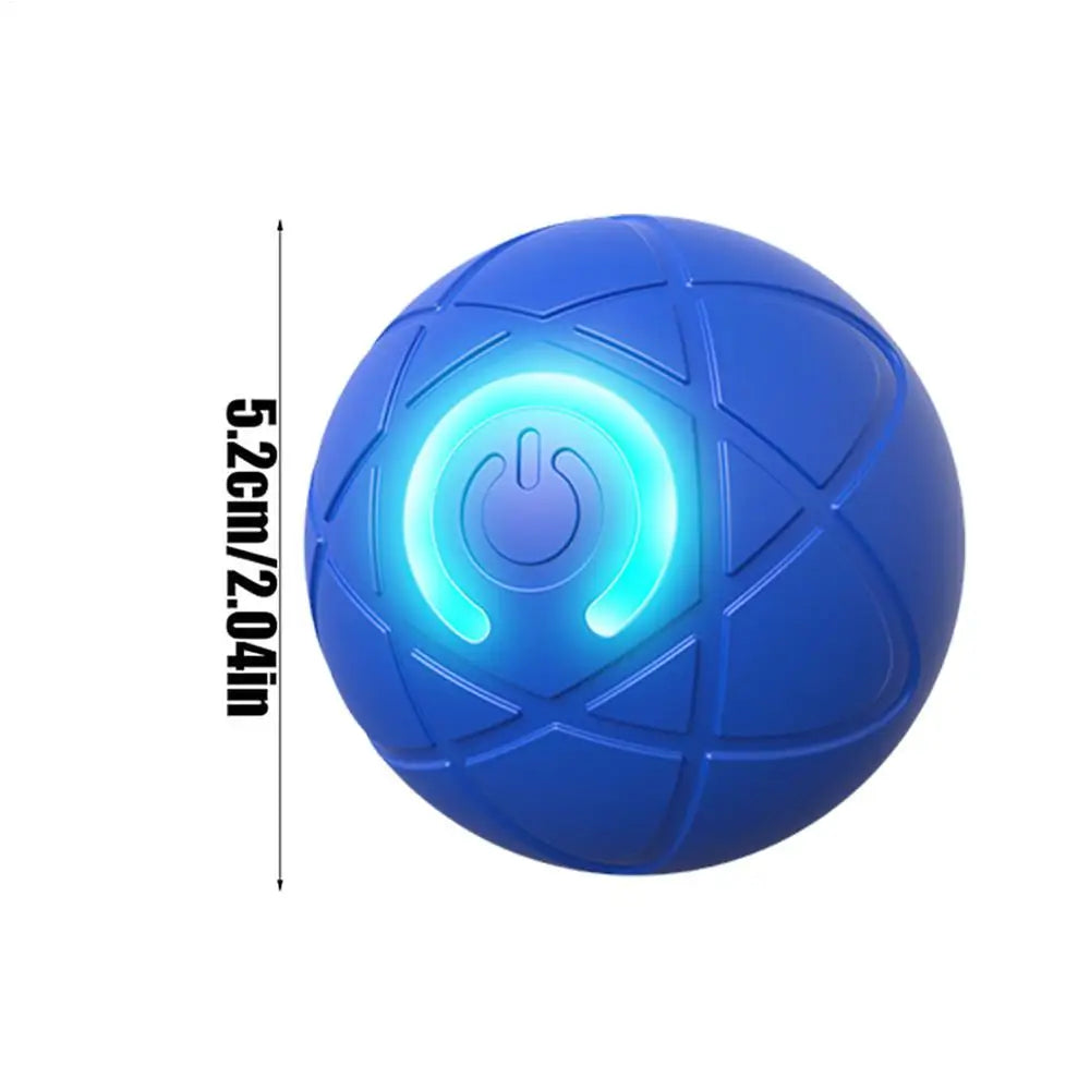 Interactive Dog Rolling Ball Toy – Automatic Moving & Vibrating Ball for Dogs and Puppies – USB Rechargeable Pet Enrichment Toy