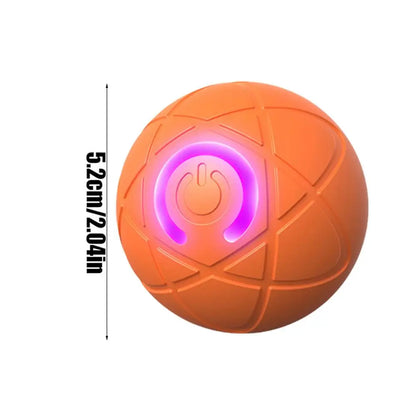Interactive Dog Rolling Ball Toy – Automatic Moving & Vibrating Ball for Dogs and Puppies – USB Rechargeable Pet Enrichment Toy
