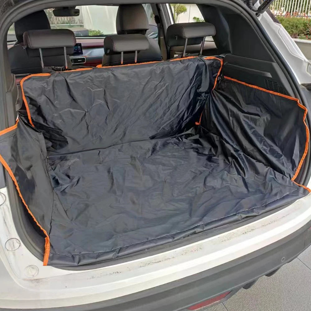 SUV Cargo Liner for Dogs – Waterproof Pet Cargo Cover Mat – Protective Trunk Seat Cover for SUVs, Sedans & Vans – Scratch & Dirt Protection