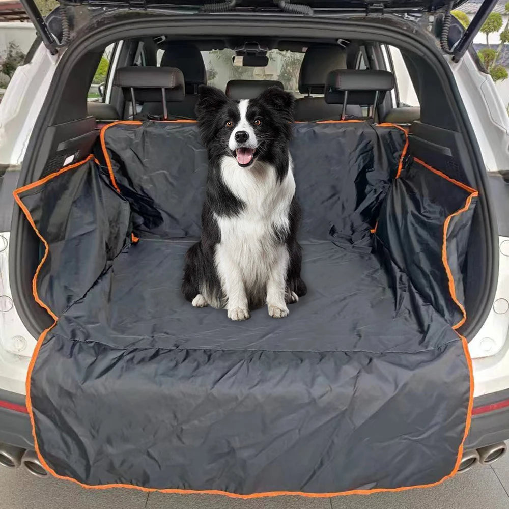 SUV Cargo Liner for Dogs – Waterproof Pet Cargo Cover Mat – Protective Trunk Seat Cover for SUVs, Sedans & Vans – Scratch & Dirt Protection