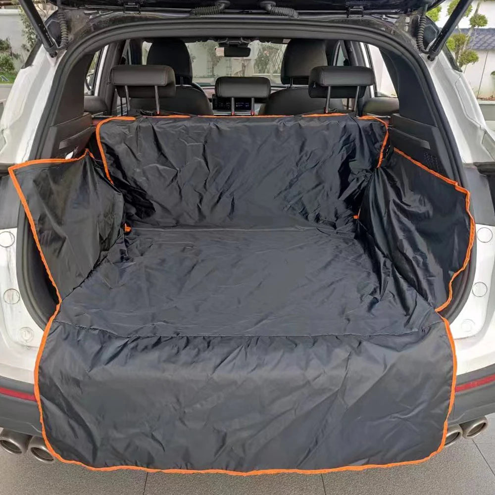 SUV Cargo Liner for Dogs – Waterproof Pet Cargo Cover Mat – Protective Trunk Seat Cover for SUVs, Sedans & Vans – Scratch & Dirt Protection